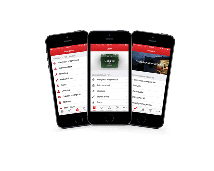 First Aid App British Red Cross