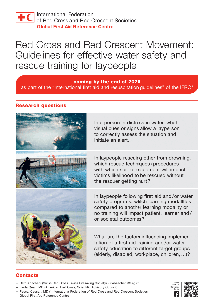 Water Safety Poster Guidelines