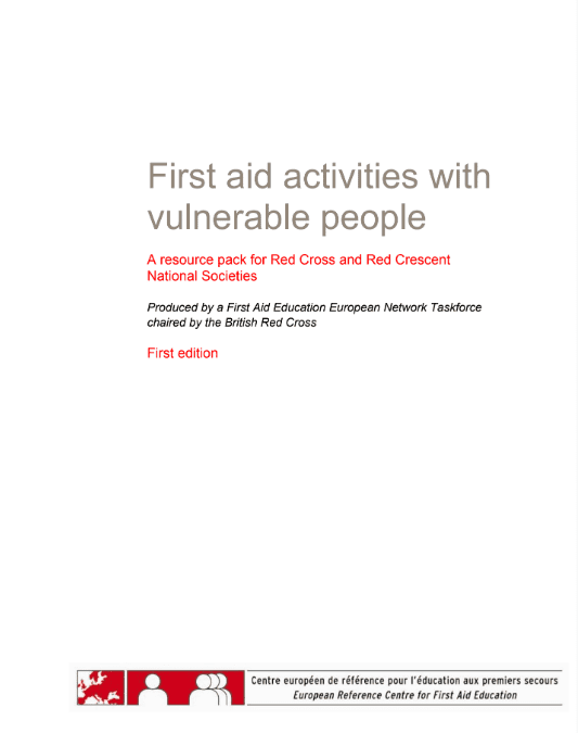 First aid resource pack for vulnerable people