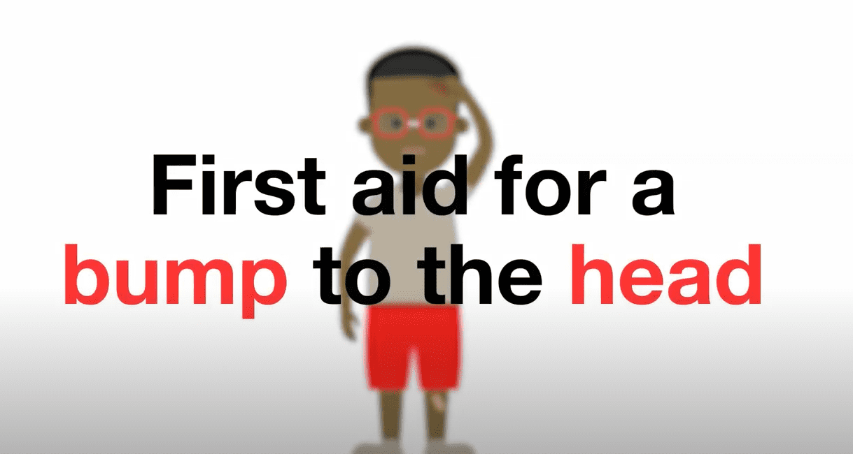 First Aid For A Bump To The Head For Children