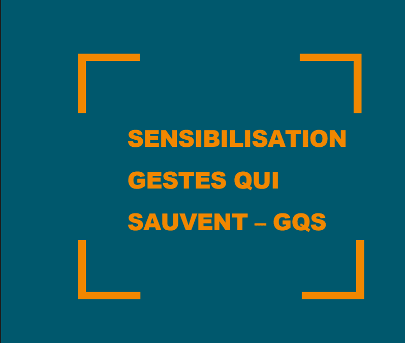 Sensibilisation gestes qui sauvent – guide