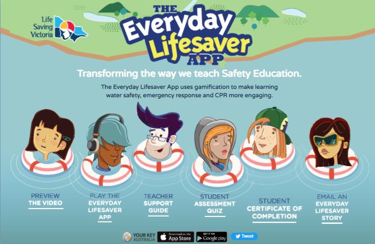 Everyday Life Saver App (water safety)