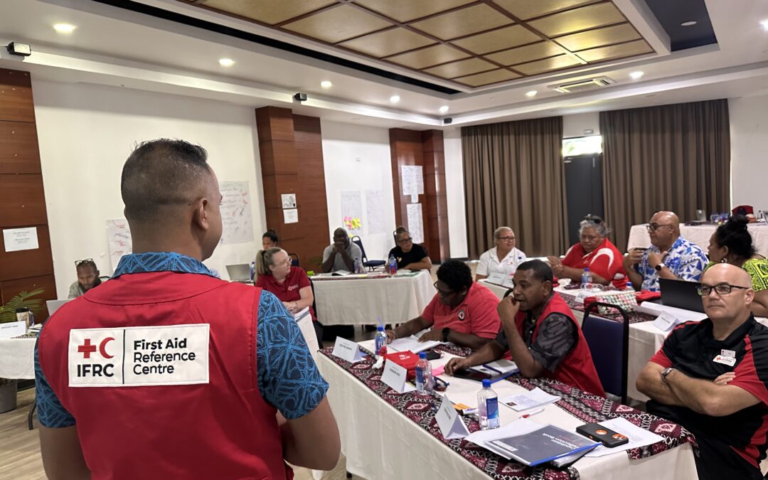 GFARC and the French Red Cross in action: a new network of trainers for the Pacific islands